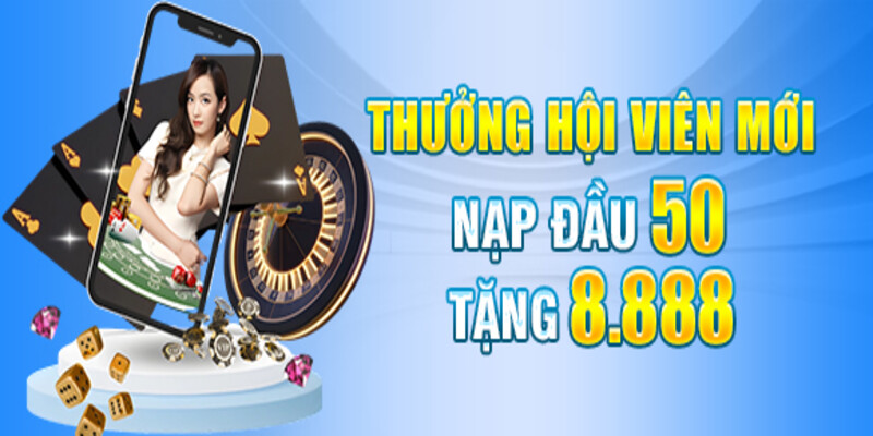 Chương trình tặng thưởng thành viên Vin777 nạp cược lần đầu